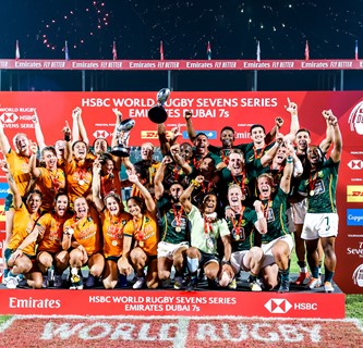 South Africa Men’s Team and Australia Women’s Team Win Gold at the record-breaking 2022 Emirates Dubai 7s